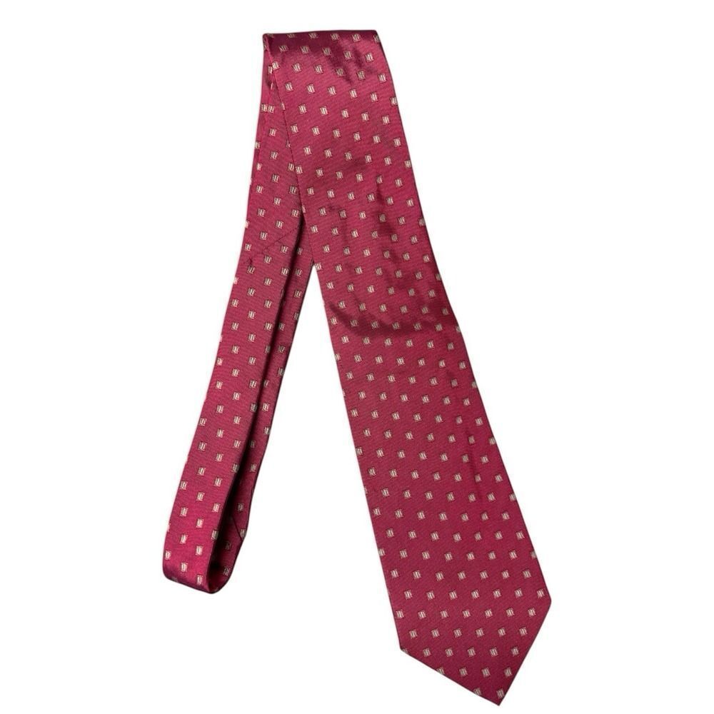 Joseph Abboud Red Silk Tie